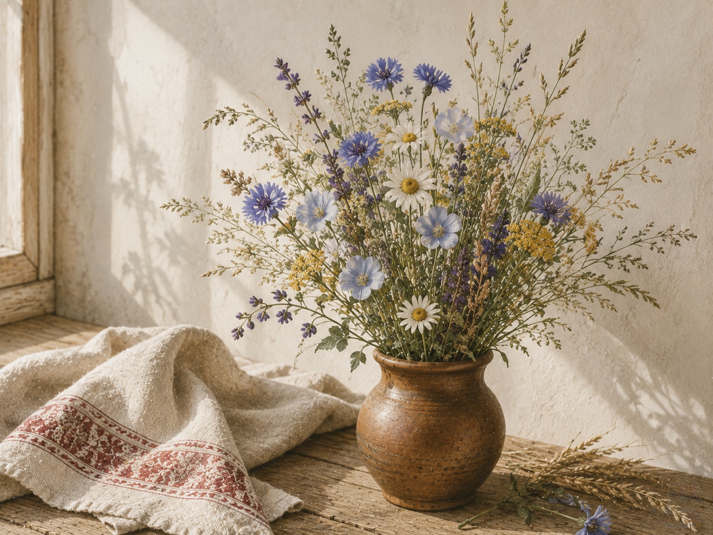 Meadow wildflowers