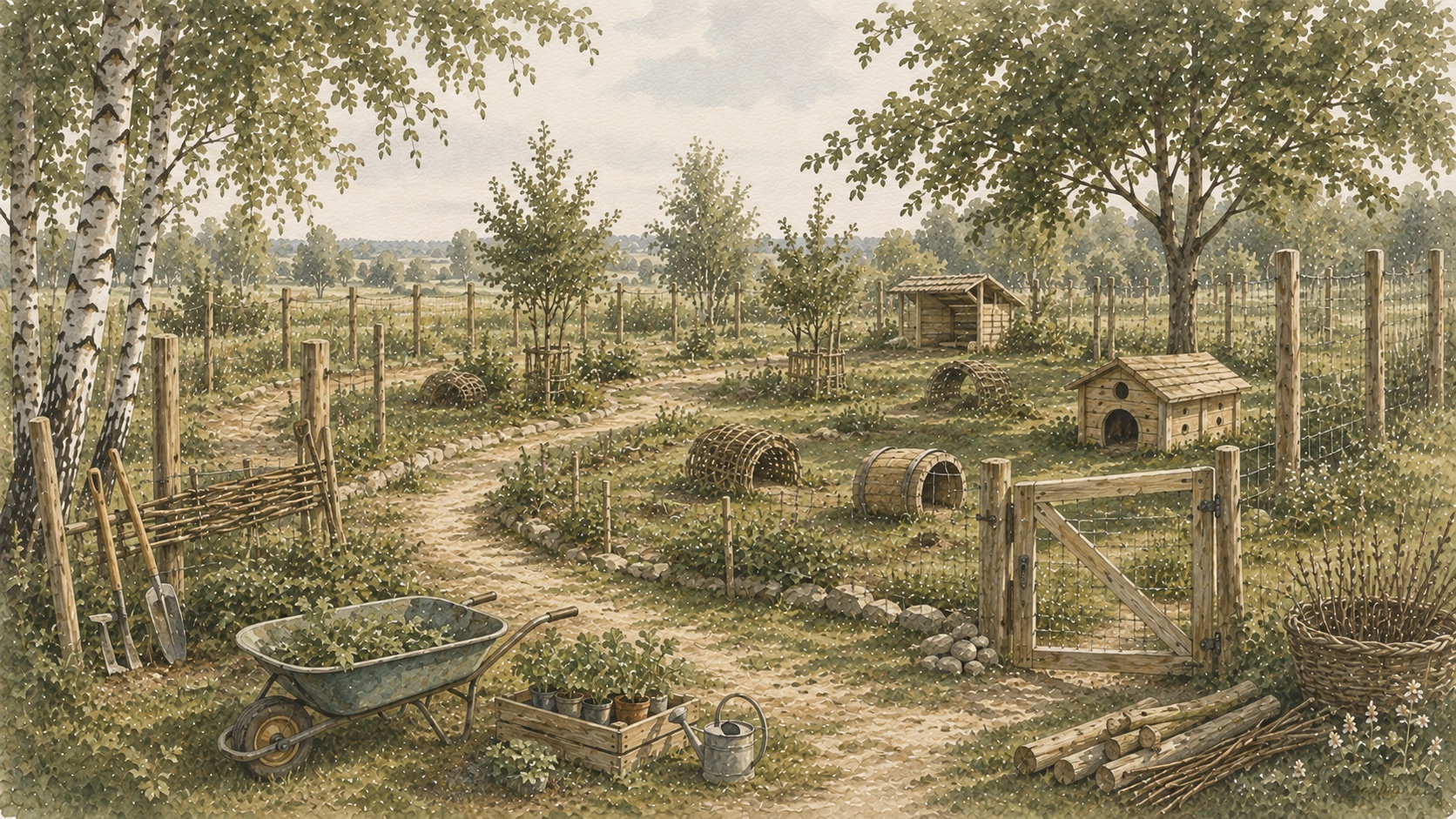 Rabbit Garden, concept study 2.